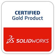 SOLIDWORKS Certified Gold Product Logo