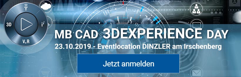 Banner MB CAD 3DEXPERIENCE Day 2019