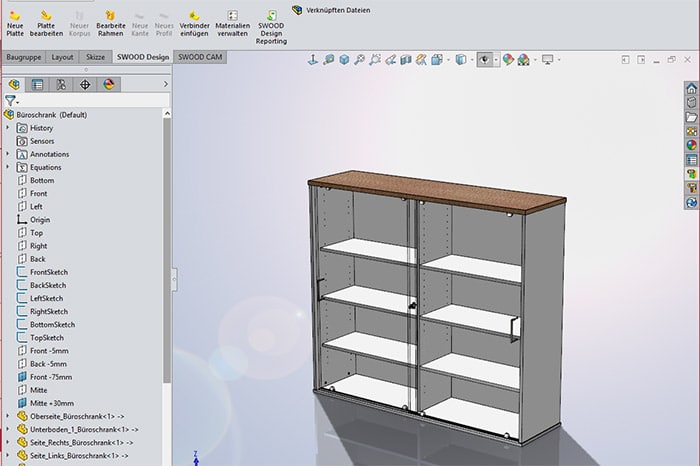 SWOO in SOLIDWORKS integriert